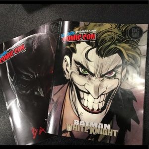 2018 comic con brochures